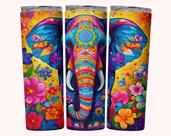 Pretty Elephant 20Oz Skinny Tumbler