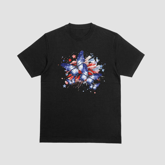 America Butterflies Tshirt