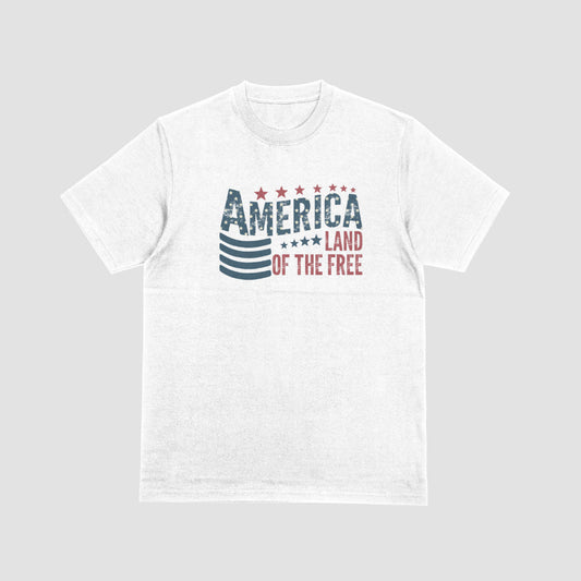 America Land Of The Free Tshirt