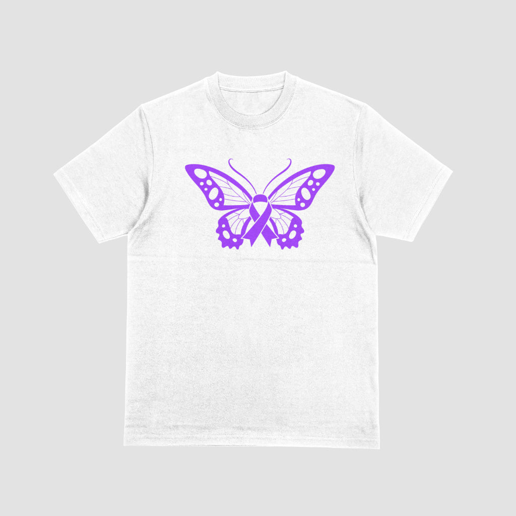 Purple Butterfly Tshirt