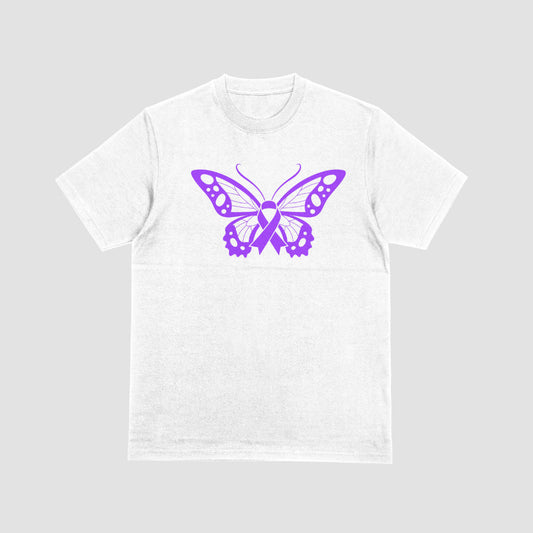 Purple Butterfly Tshirt