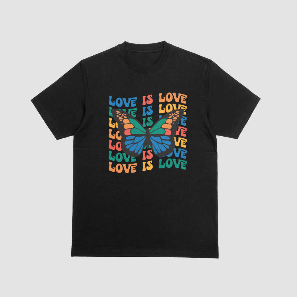 Love Is Love Butterfly Tshirt