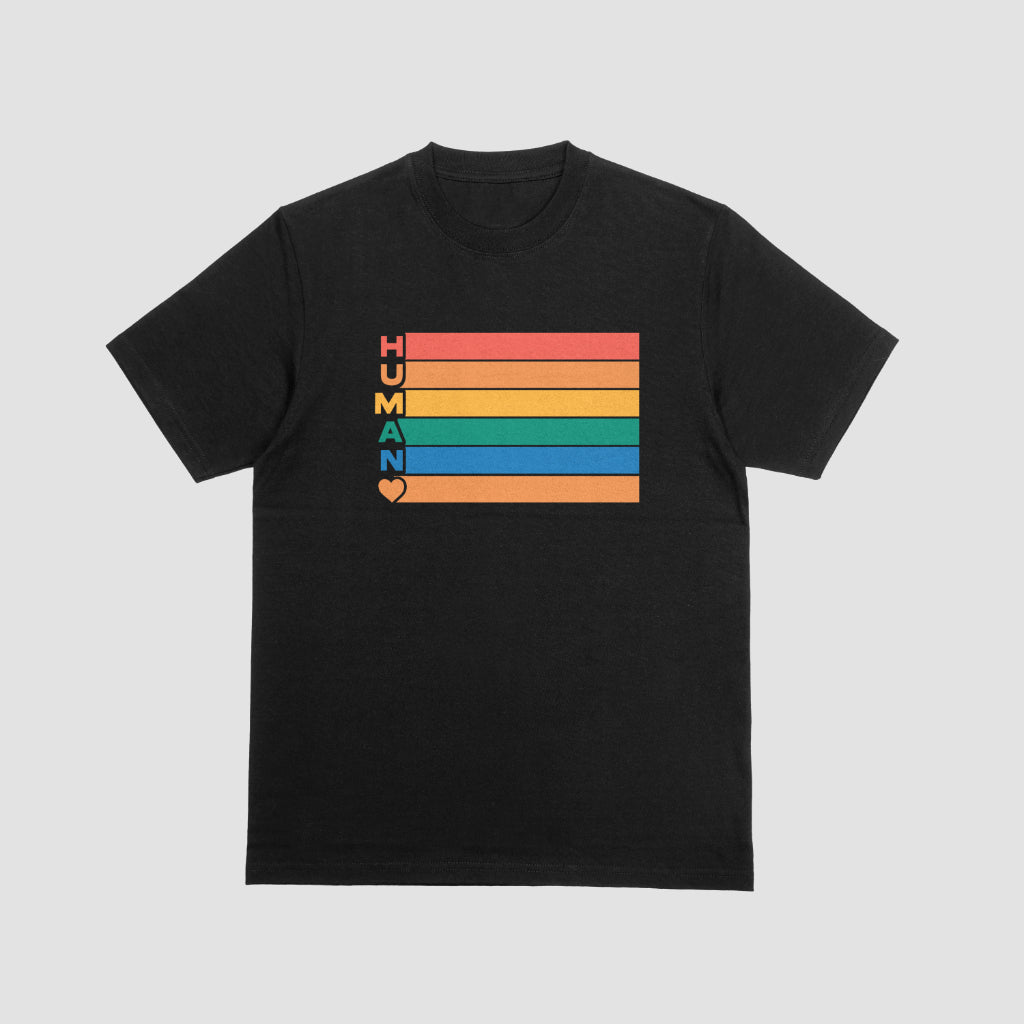 Human Pride Flag Tshirt