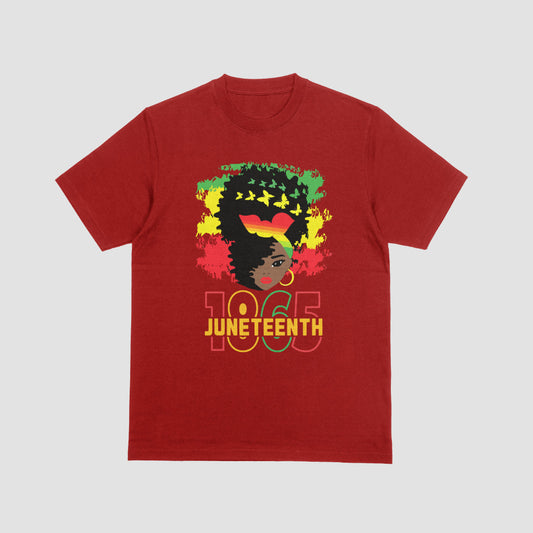 Juneteenth 1865 Red Tshirt