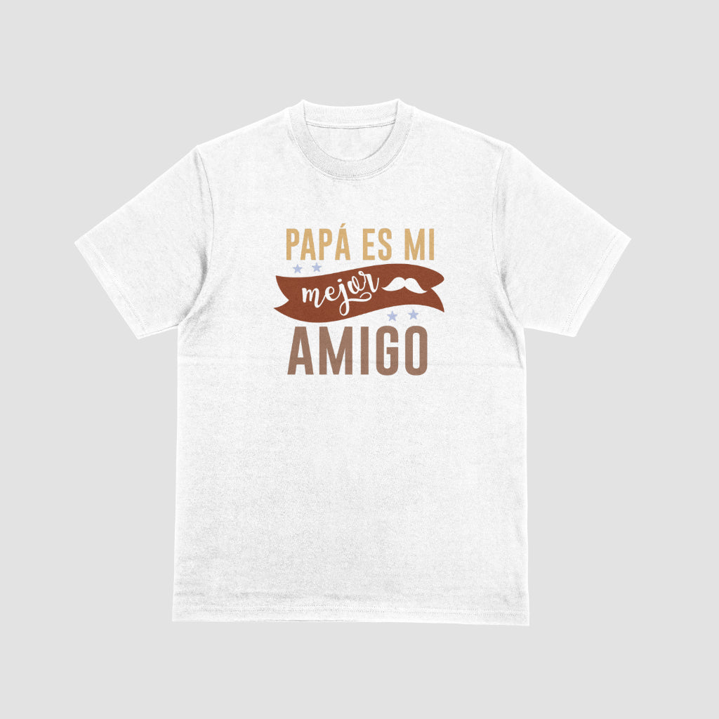 Papa Es Mi Mejor Amigo Tshirt