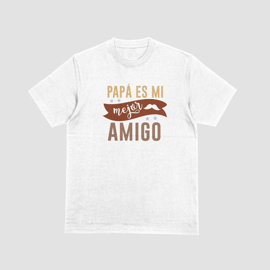 Papa Es Mi Mejor Amigo Tshirt