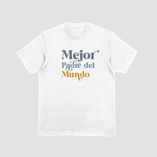 Mejor Papa Del Mundo Tshirt