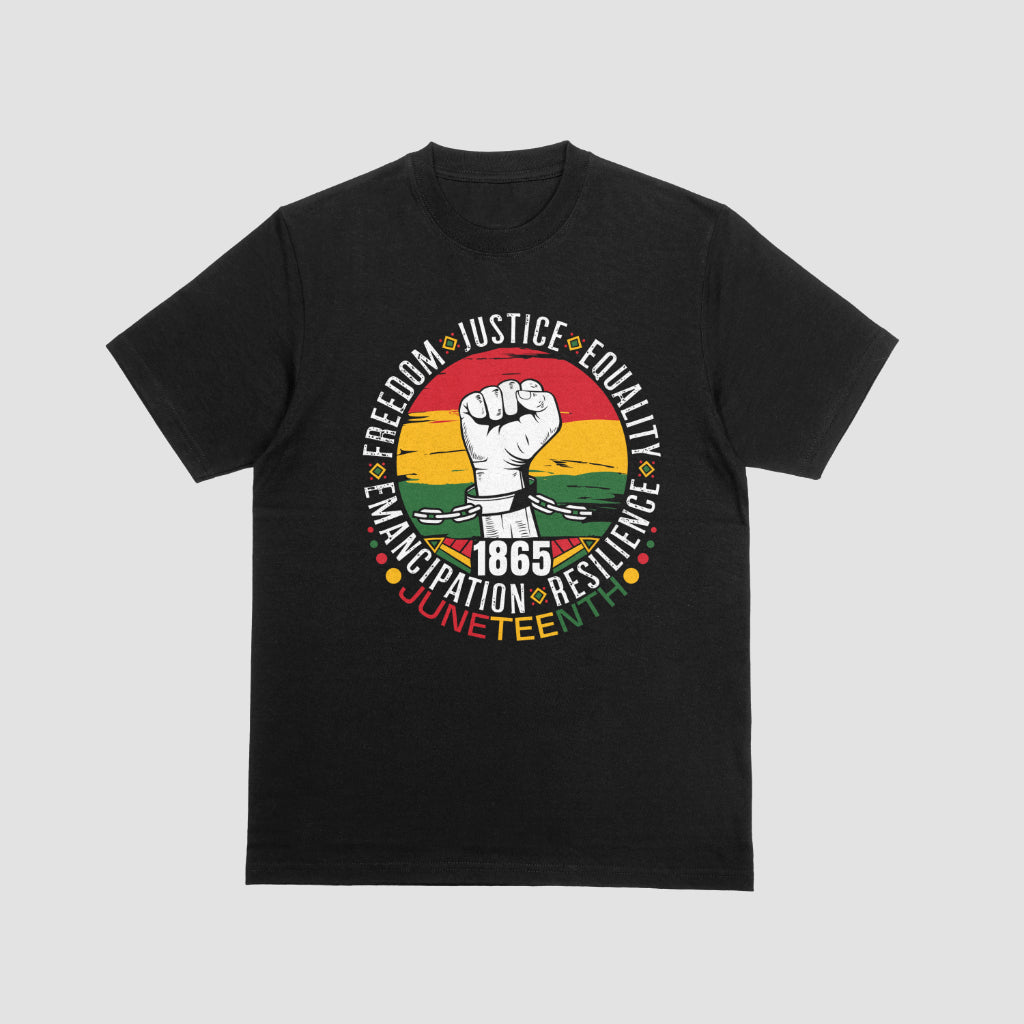 Freedom Justice Equality Juneteenth Tshirt