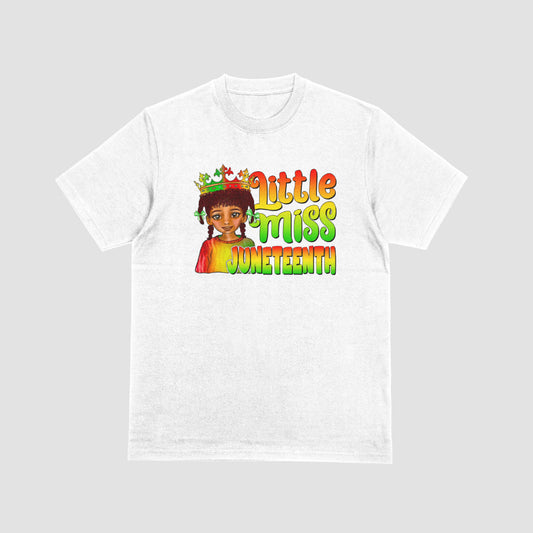 Little Miss Juneteenth Tshirt