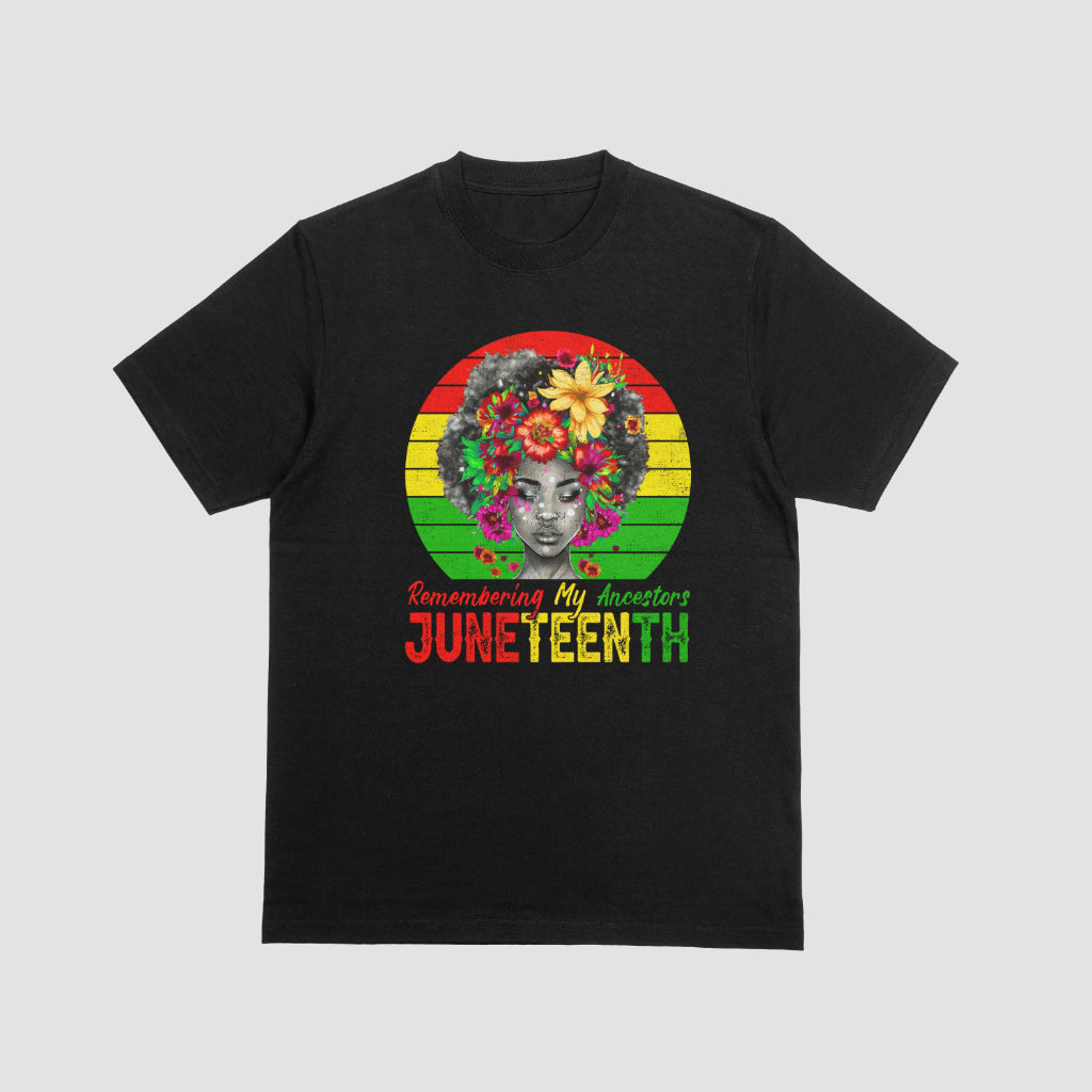 Remembering My Ancestors Juneteenth Tshirt