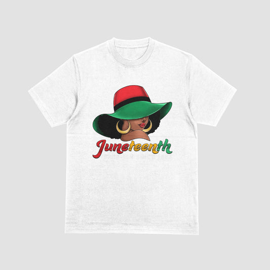 Big Hat Juneteenth Tshirt