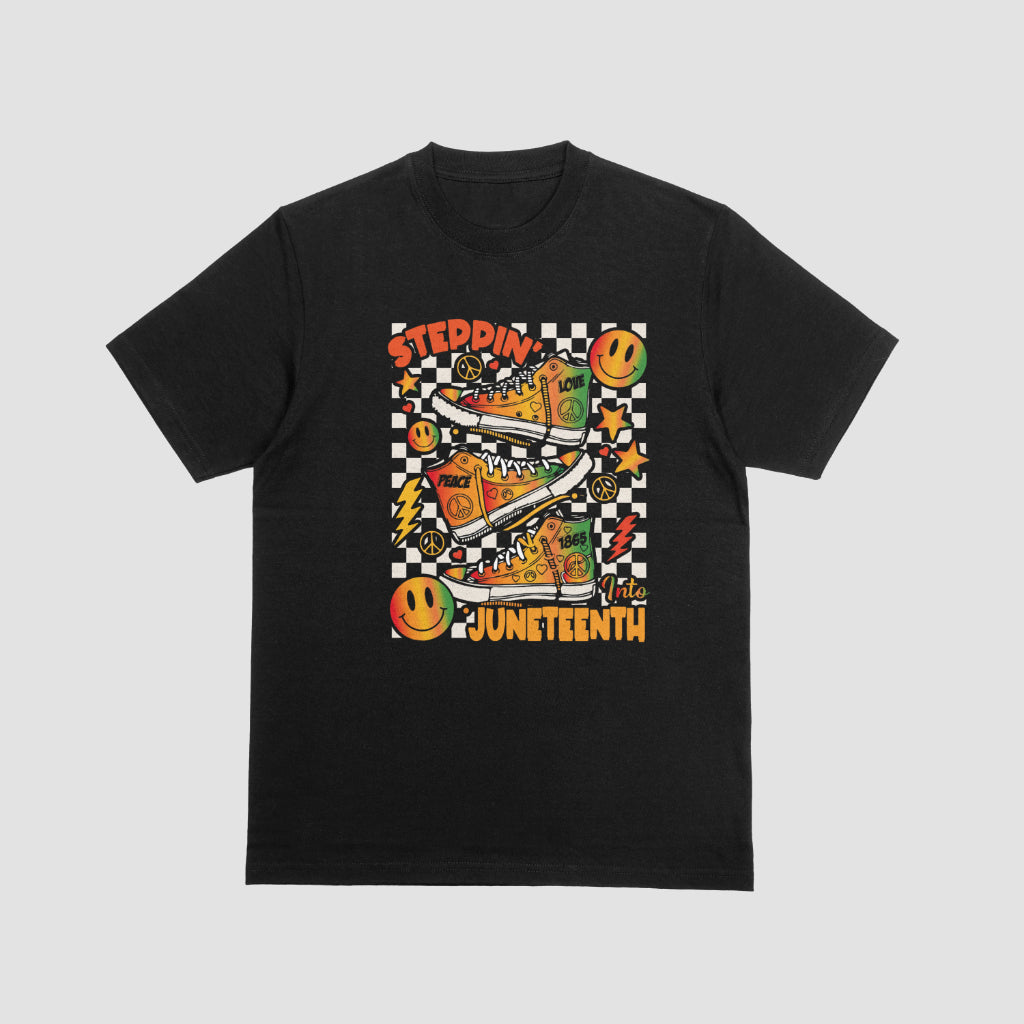 Steppin Into Juneteenth Tshirt