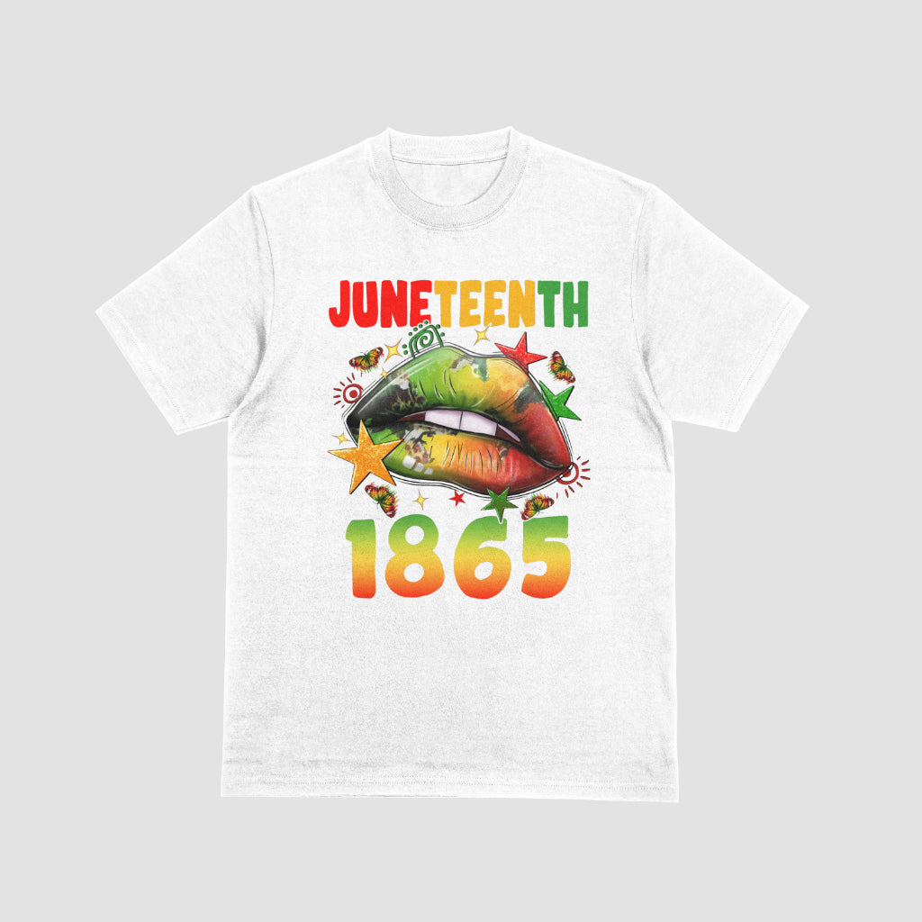 Juneteenth Lips Tshirt