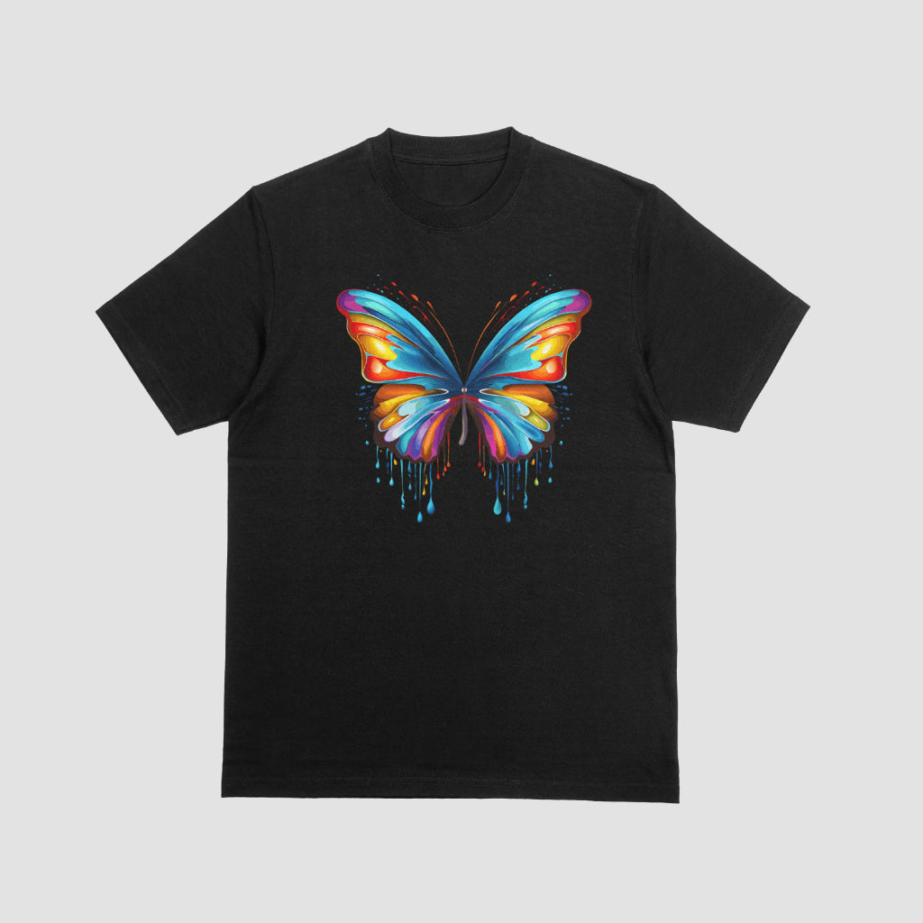 Watercolor Fun Butterfly Kids Tshirt