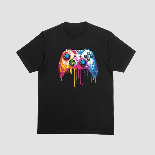 Watercolor Gamer Kids Tshirt