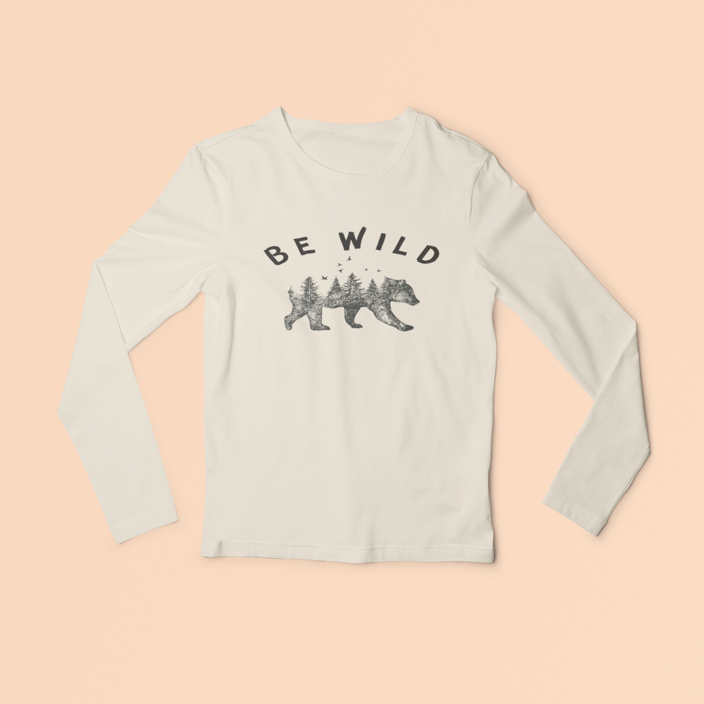 Be Wild Youth Long Sleeve Tshirt