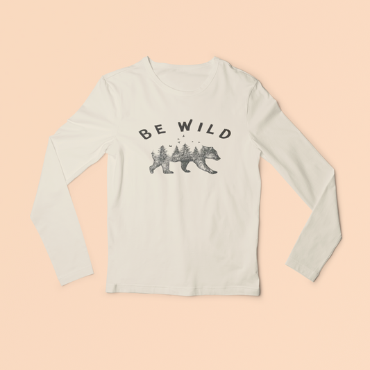 Be Wild Youth Long Sleeve Tshirt