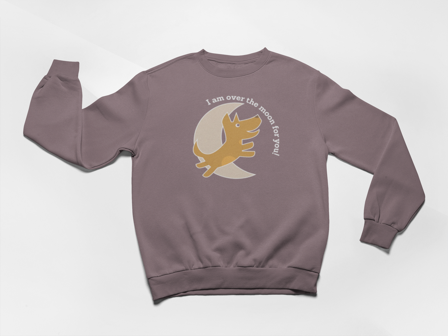 I Am Over The Moon For You Youth Sweatshirt