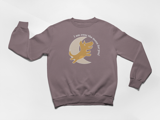 I Am Over The Moon For You Youth Sweatshirt