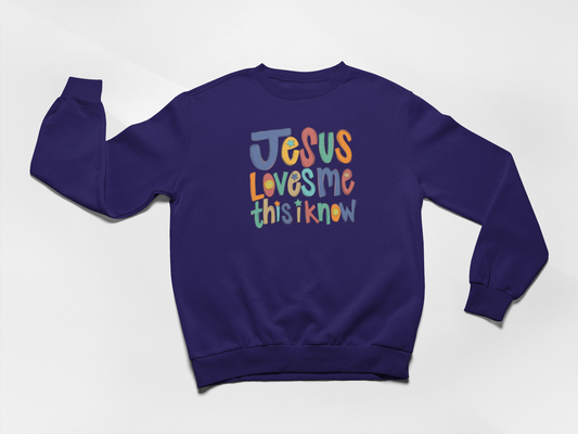 Jesus Loves Me Youth Sweatshirt