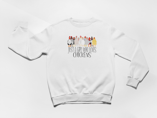 Just A Girl Youth Sweatshirt