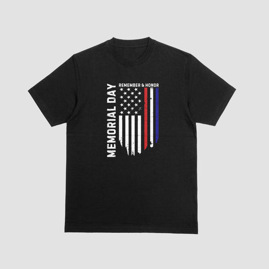 Memorial Day Remember And Honor Tshirt