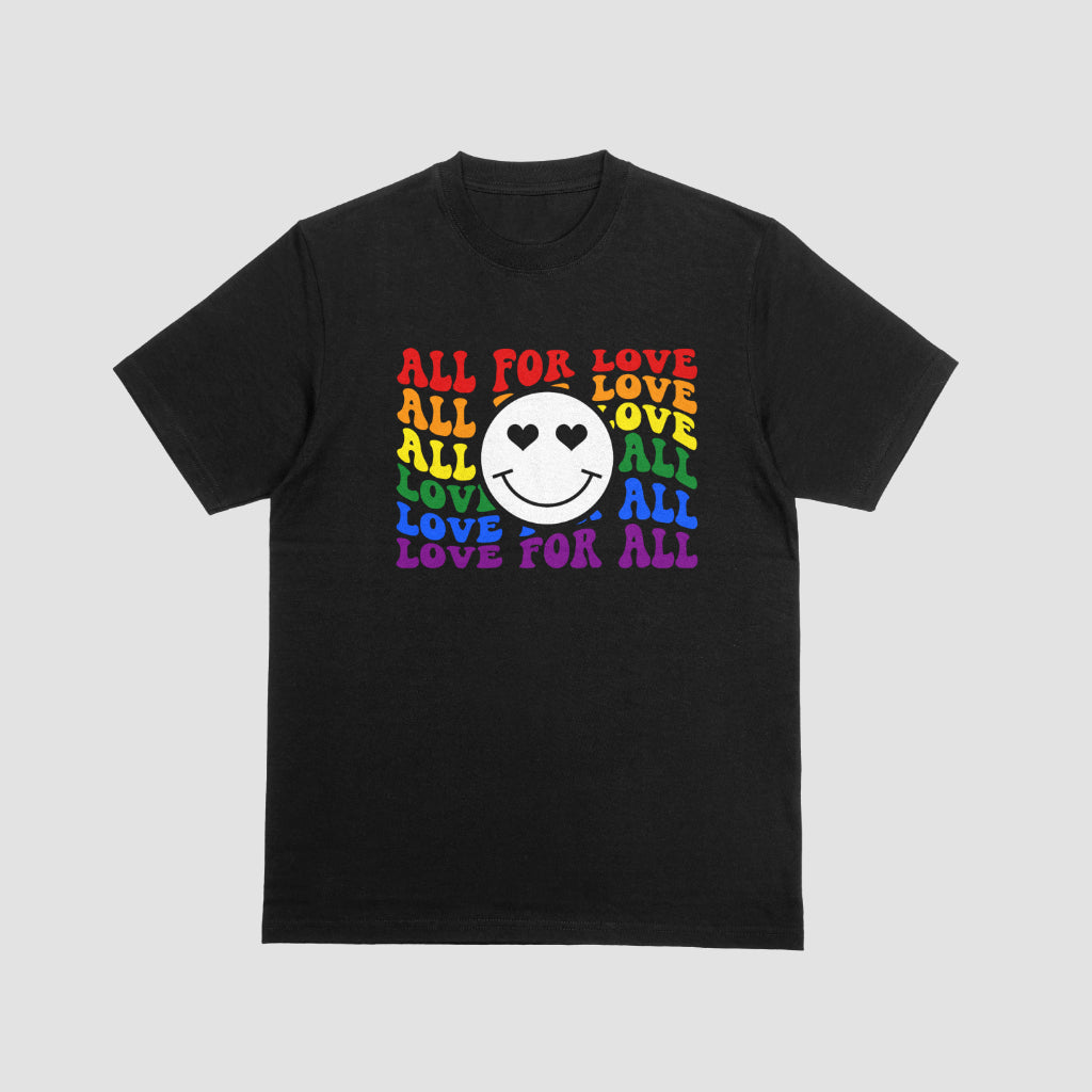 All For Love Smiley Tshirt