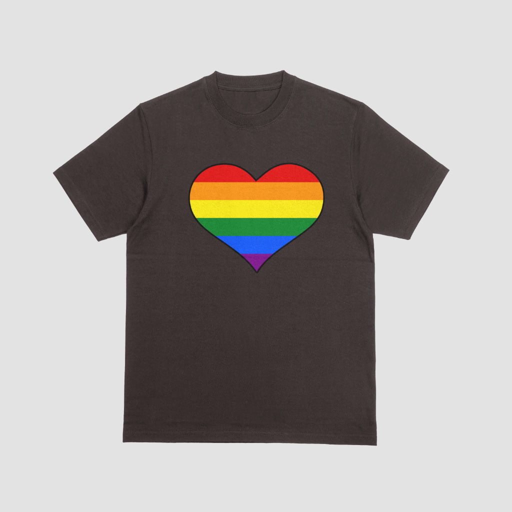 Rainbow Heart Tshirt