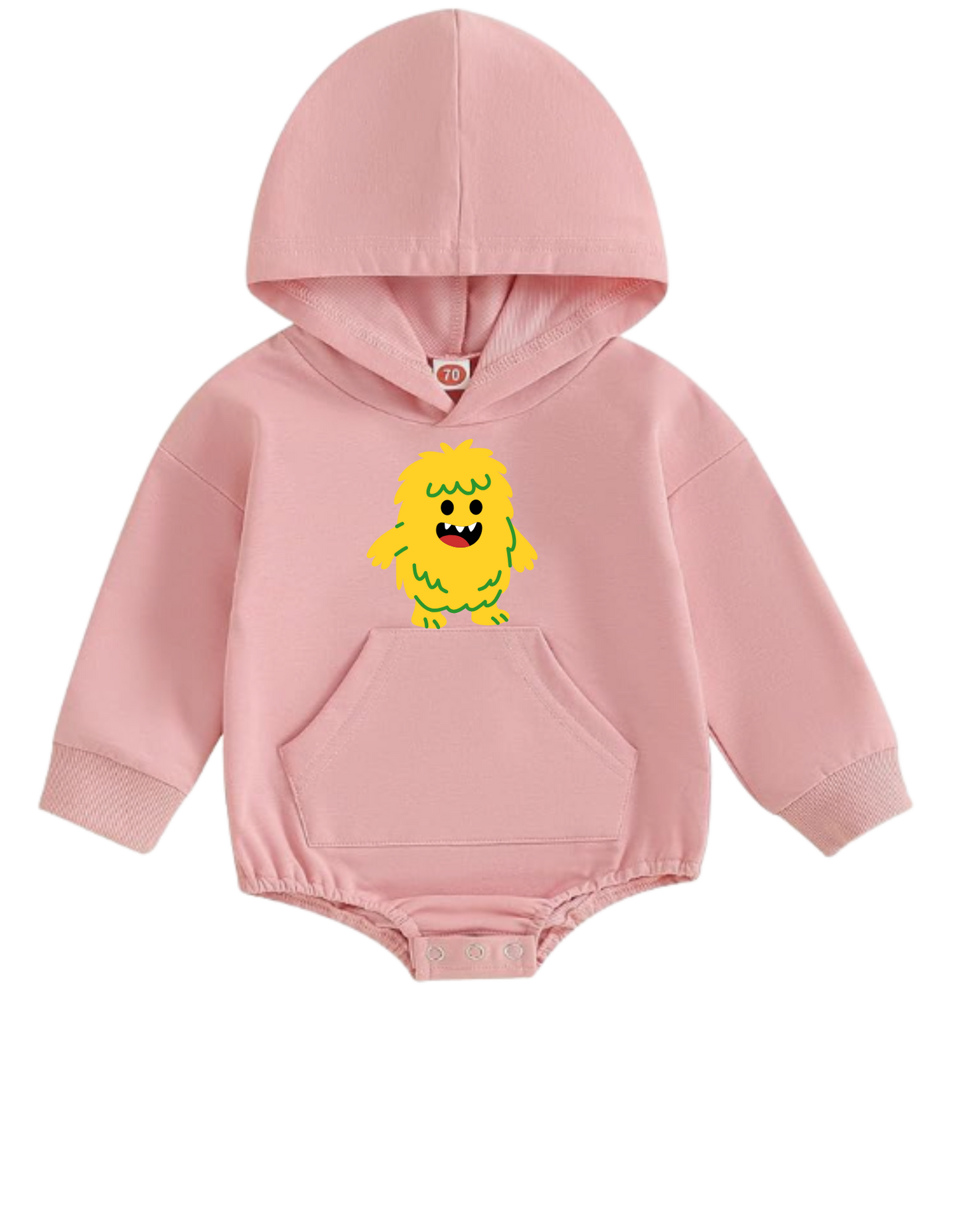Lil Monster hooded onesie