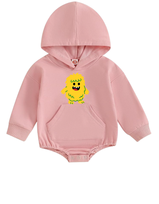Lil Monster hooded onesie