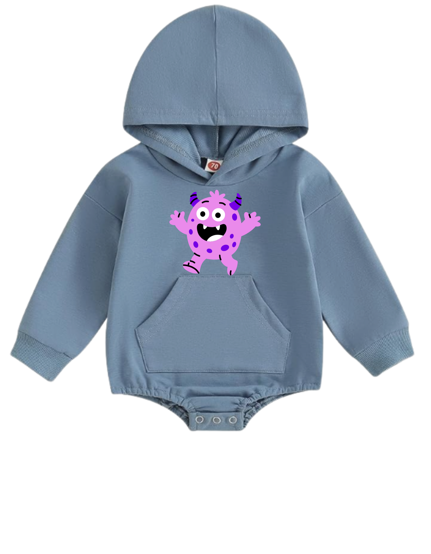 Cute Monster Hooded Onesie