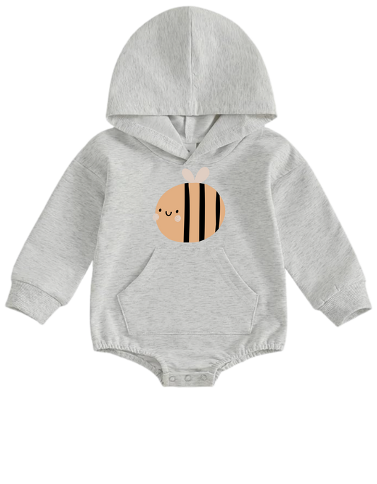 Bee Hooded Onesie