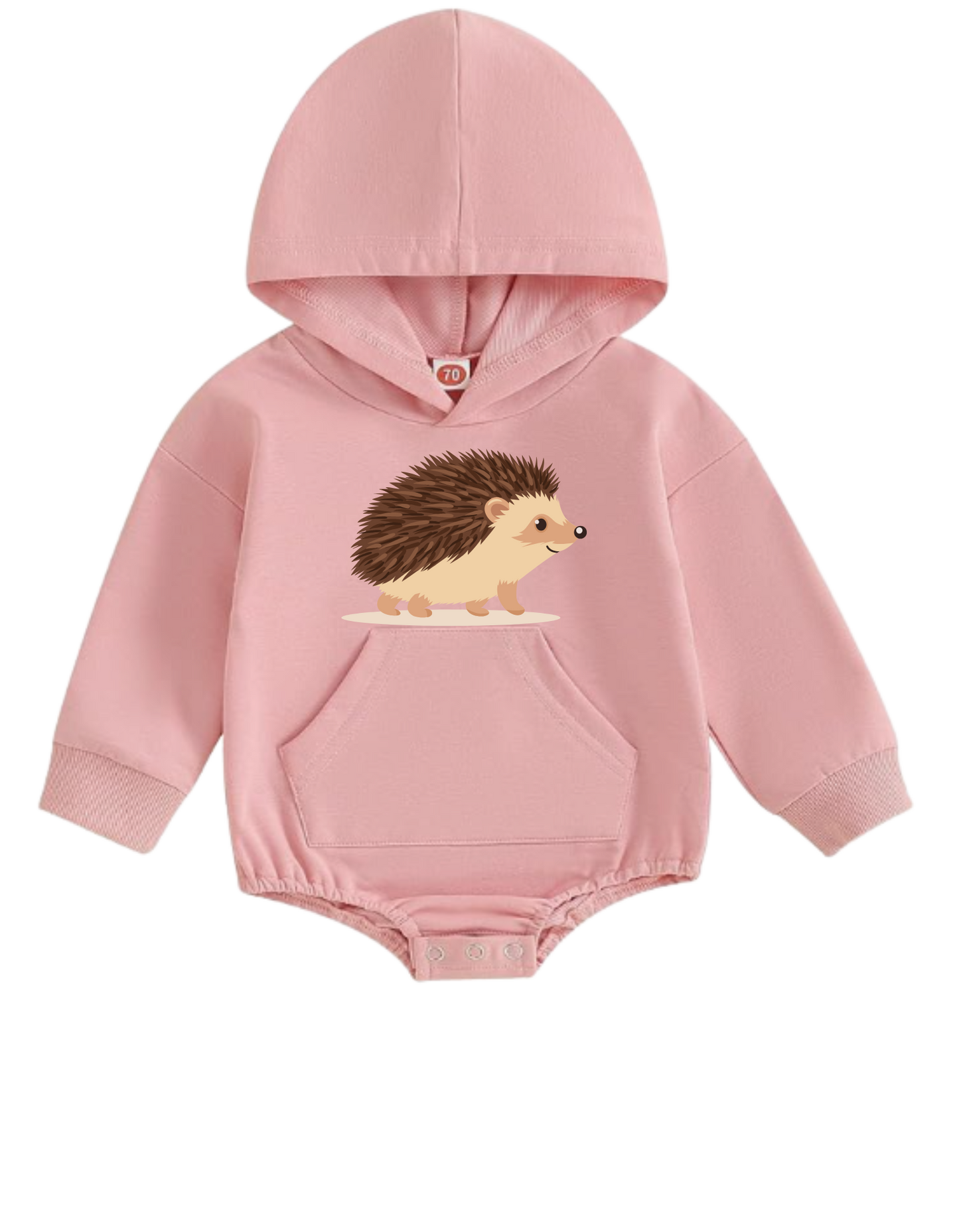 Porcupine Hooded Onesie