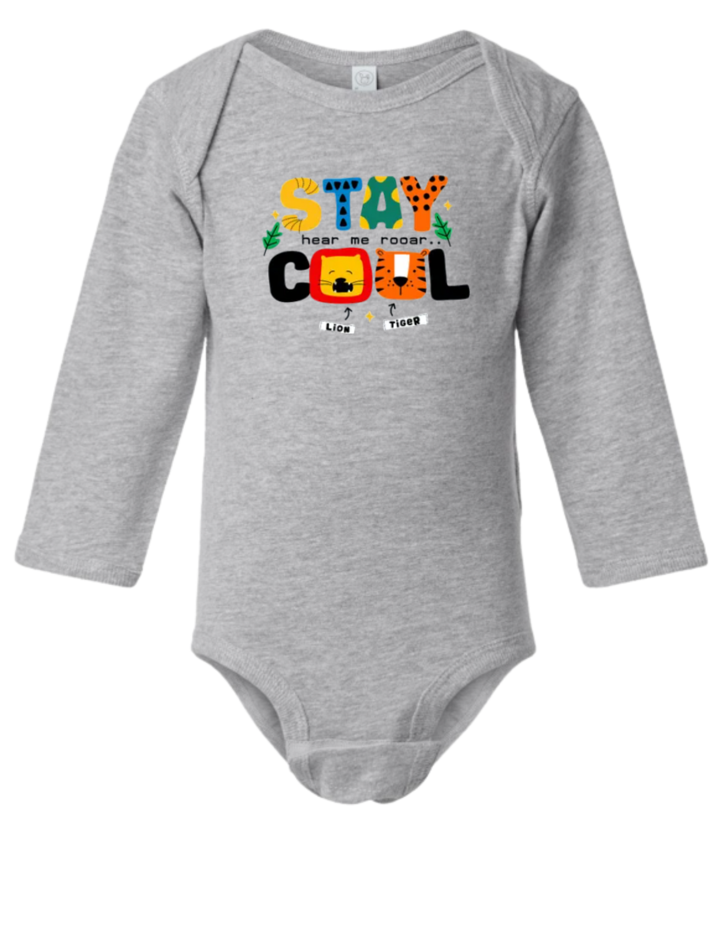 Stay Cool Long Sleeve Baby Onesie