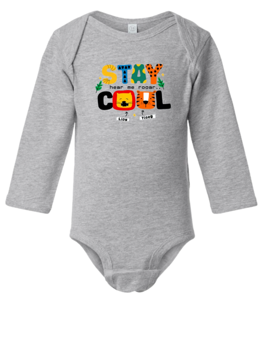 Stay Cool Long Sleeve Baby Onesie