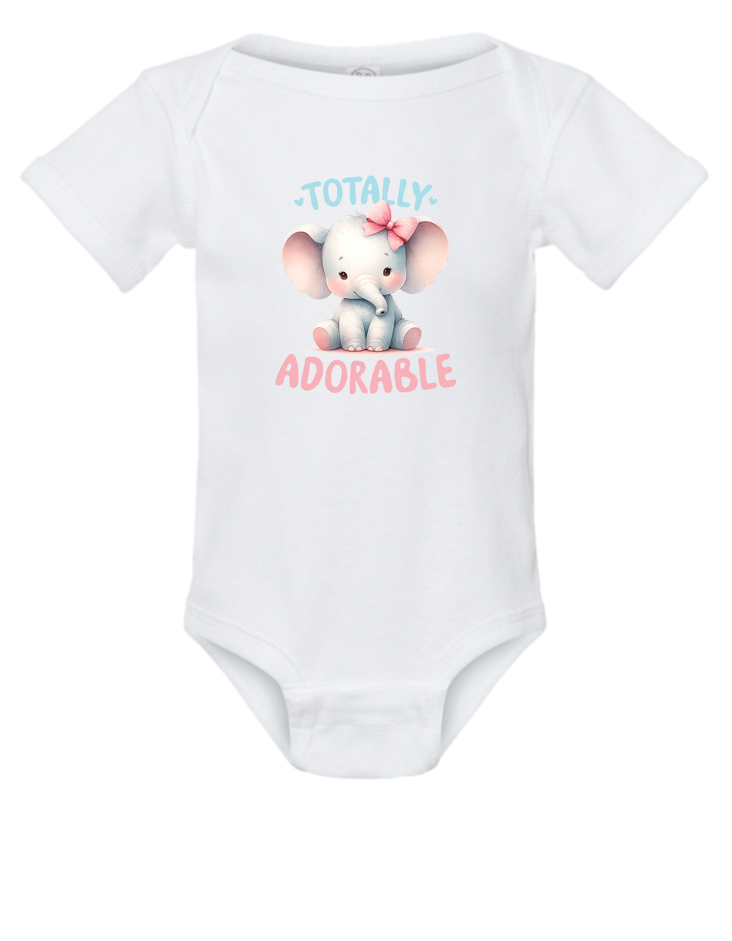 Totally Adorable Short Sleeve Baby Onesie