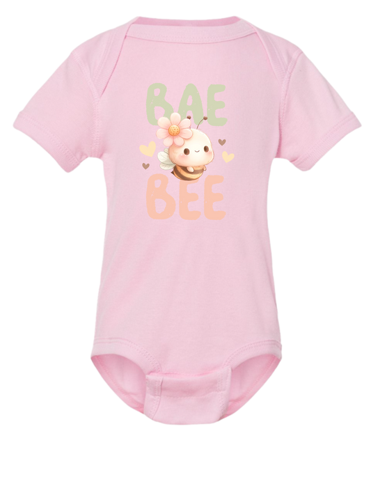 Bae Bee Short Sleeve Baby Onesie