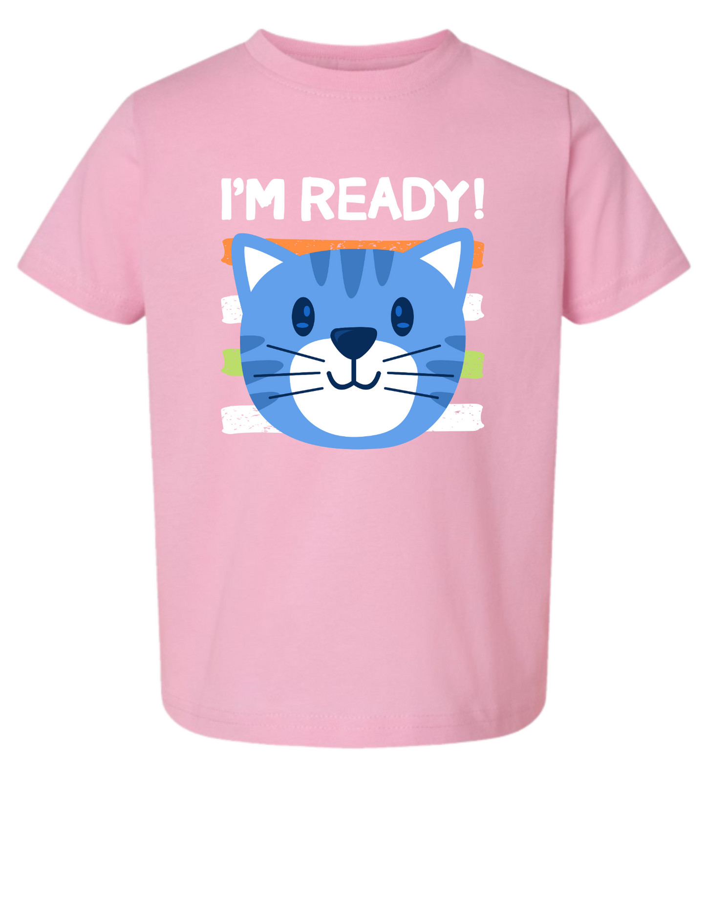 I'm Ready Short Sleeve Toddler Tshirt