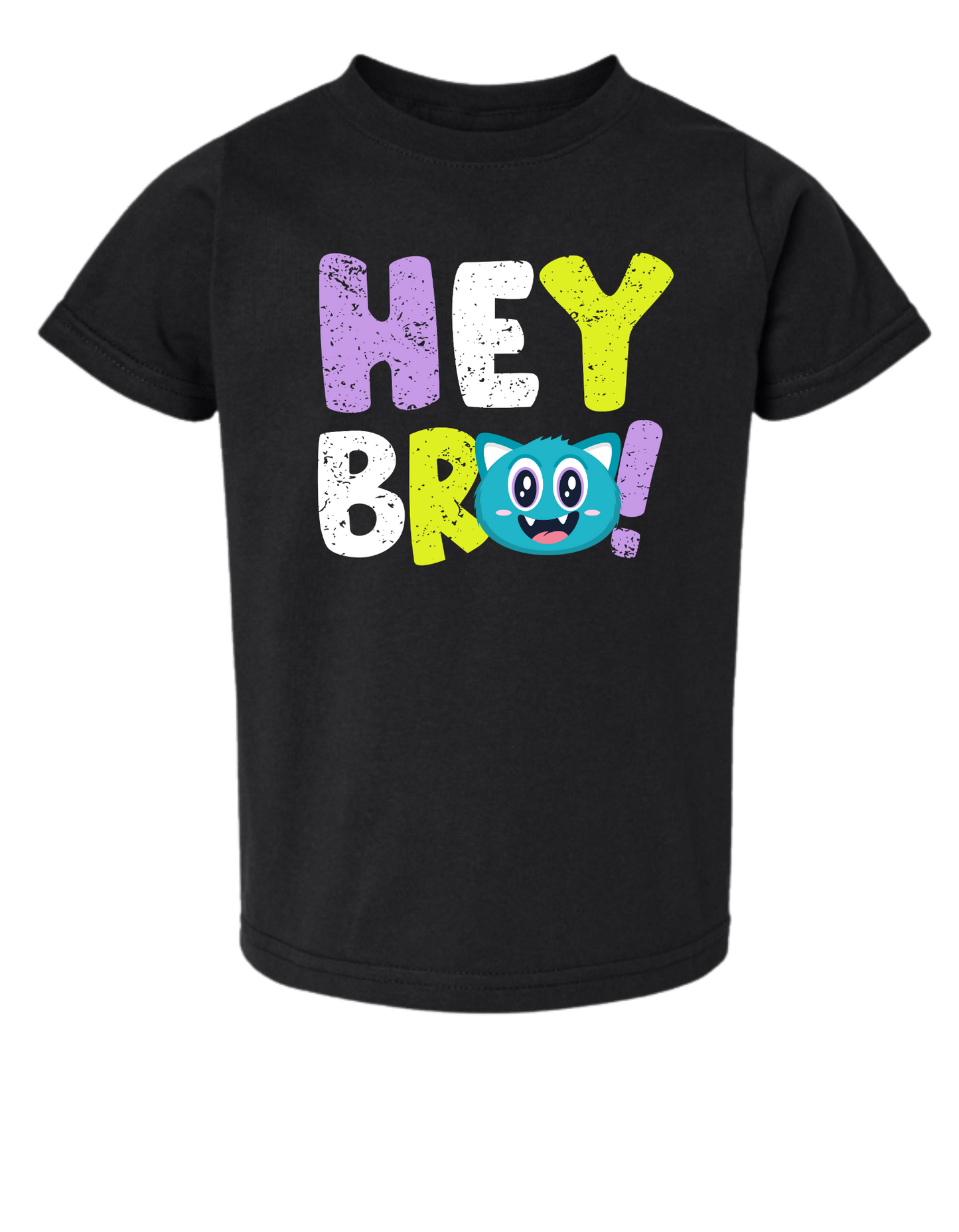 Hey Bro Short Sleeve Toddler Tshirt