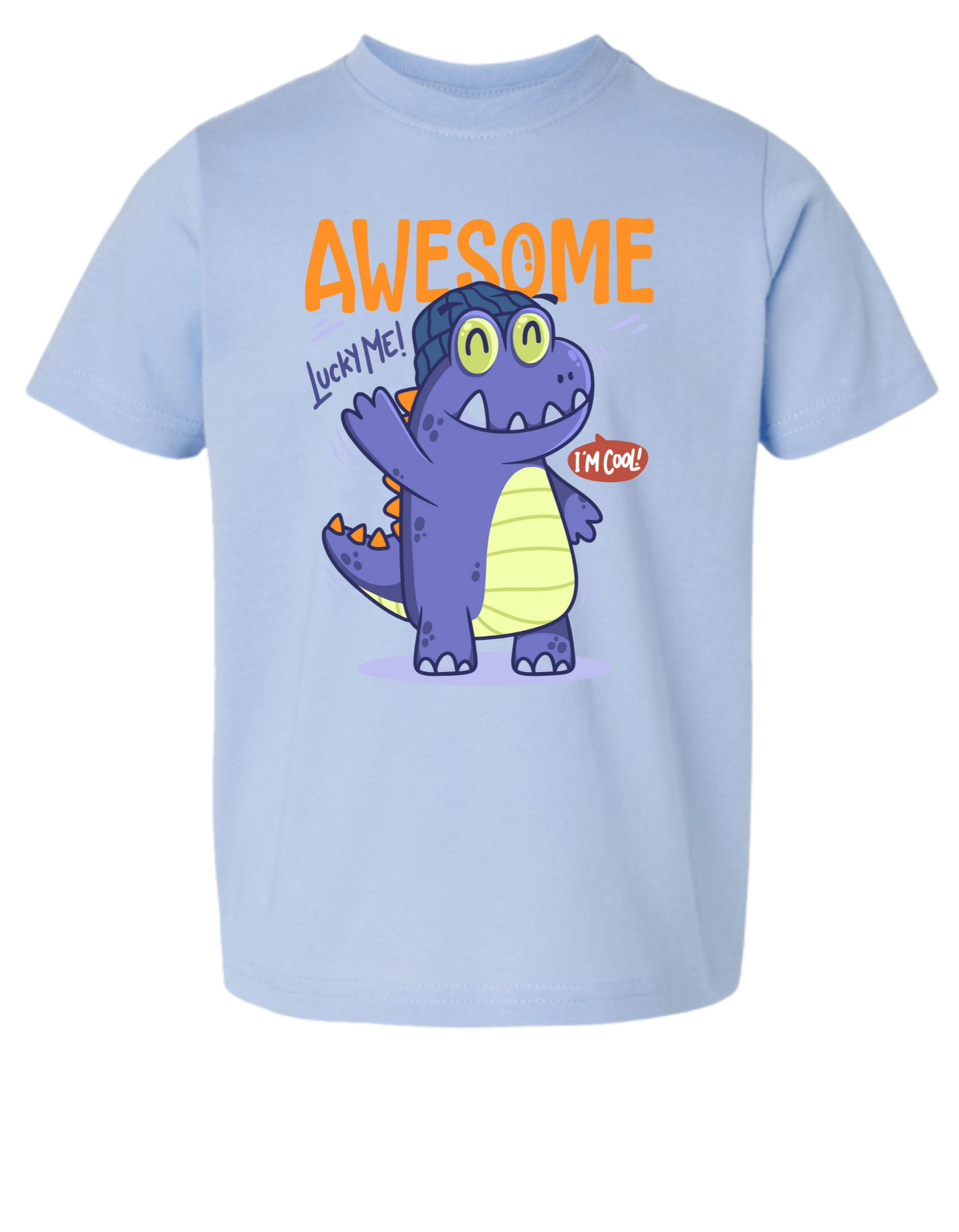 Awesome Short Sleeve Toddler Tshirt