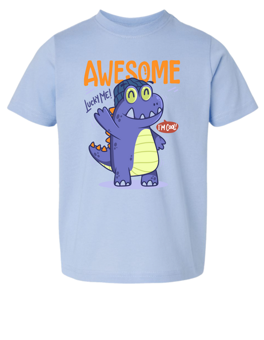 Awesome Short Sleeve Toddler Tshirt