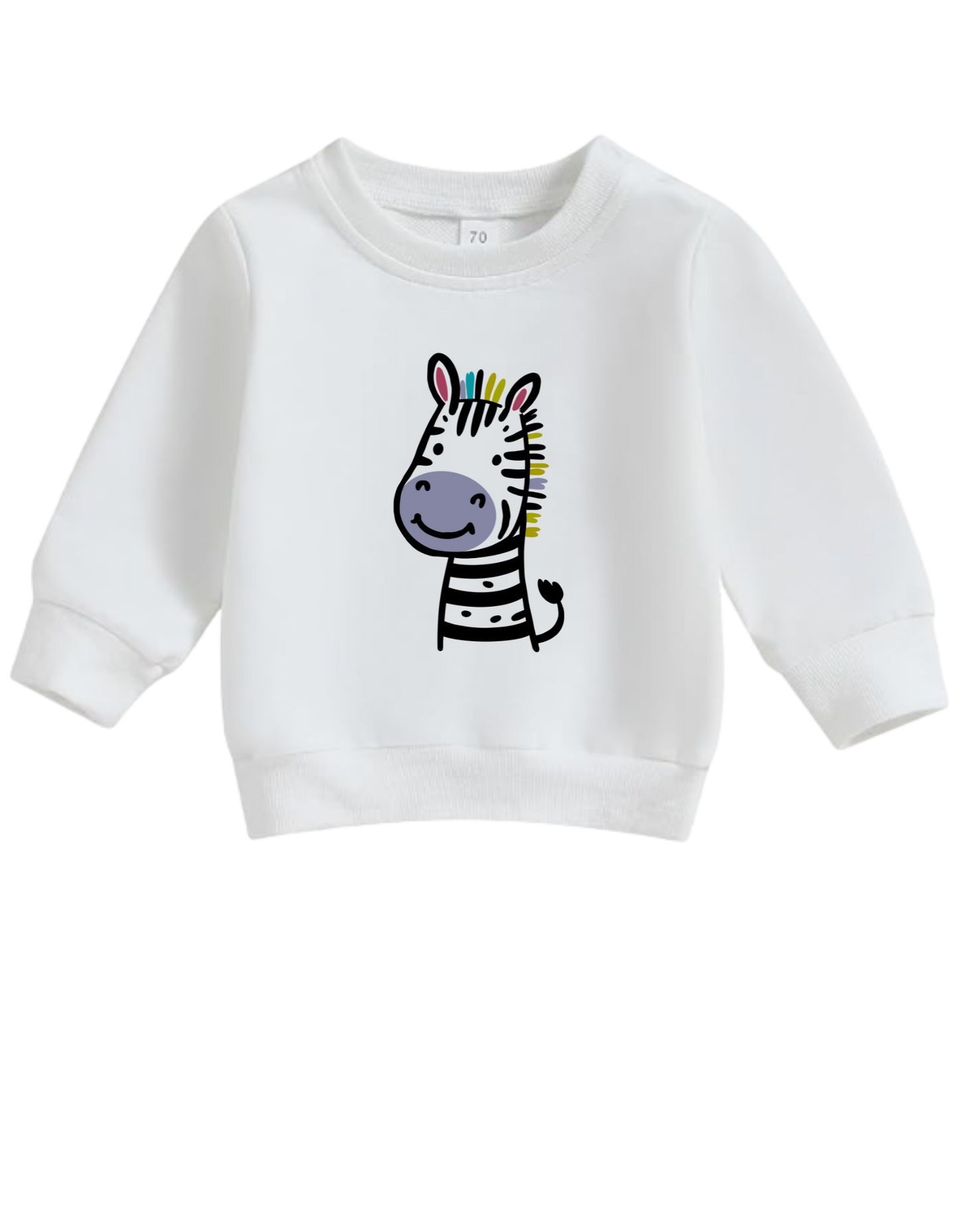Cute Zebra Baby Sweatshirt