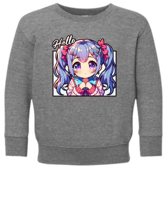 Hello Toddler Sweatshirt