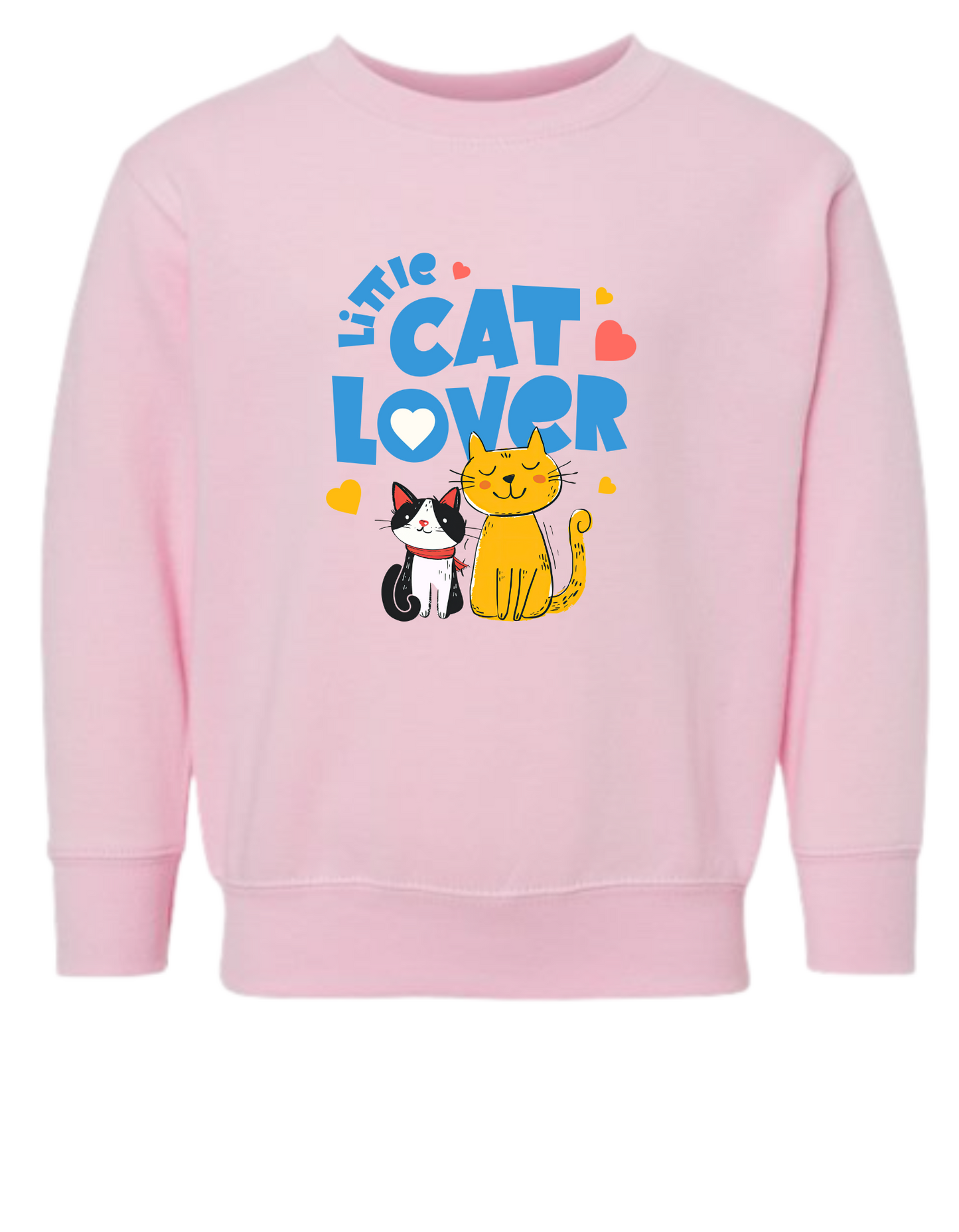 Little Cat Lover Toddler Sweatshirt