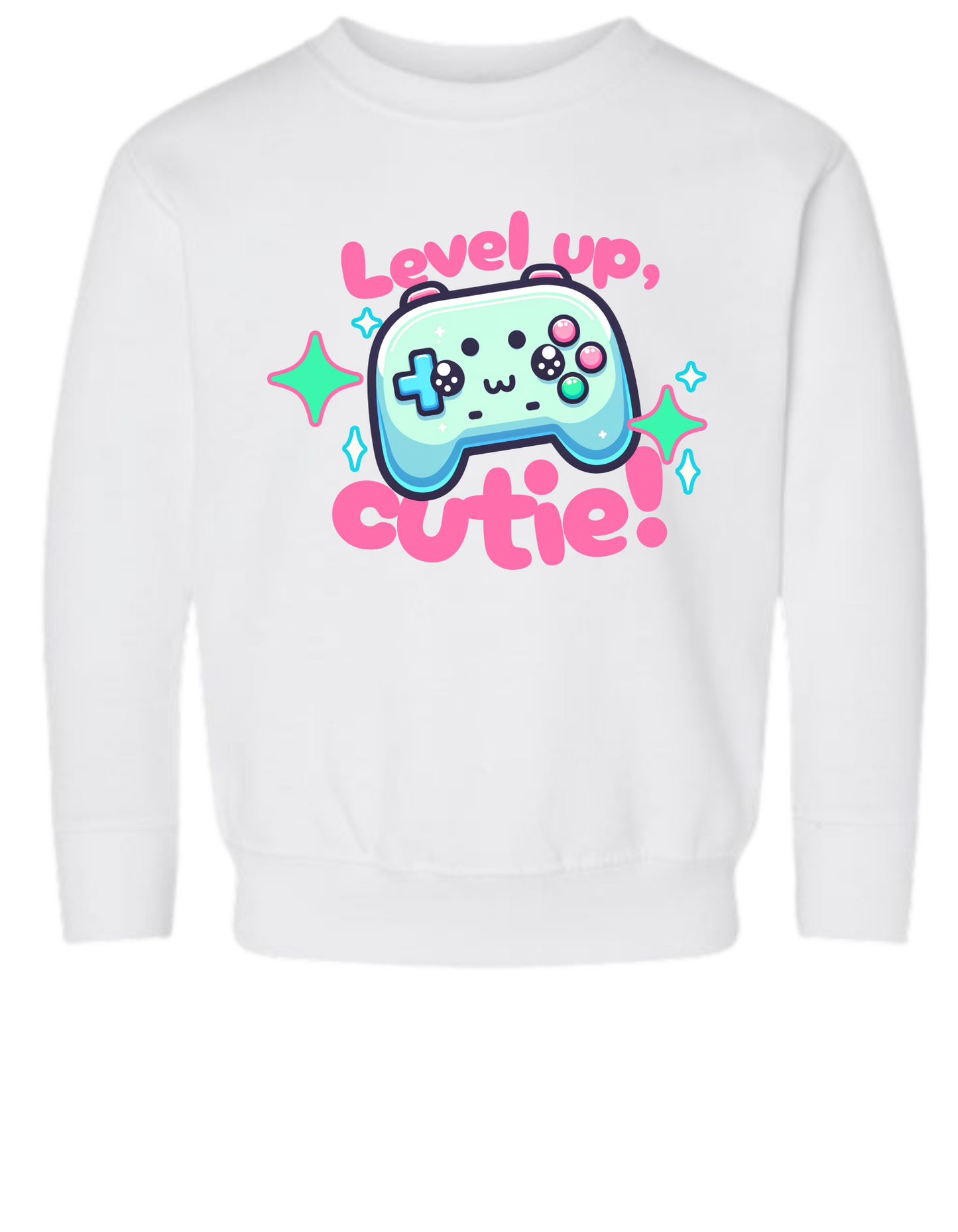 Level Up Cutie Toddler Sweatshirt