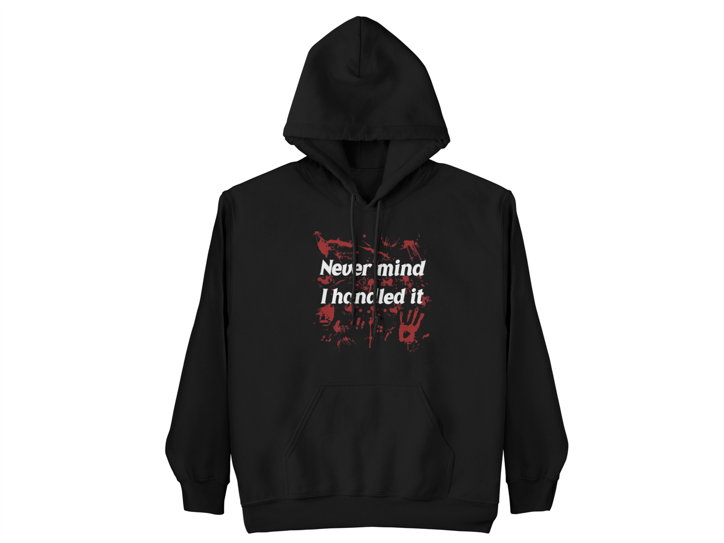 Never Mind I Handled It Youth Hoodie