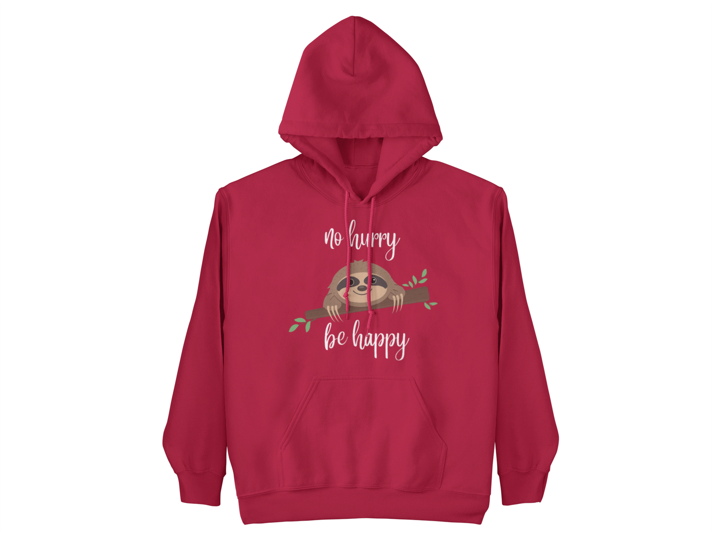No Hurry Be Happy Youth Hoodie