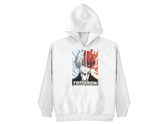 Dual Element Anime Youth Hoodie