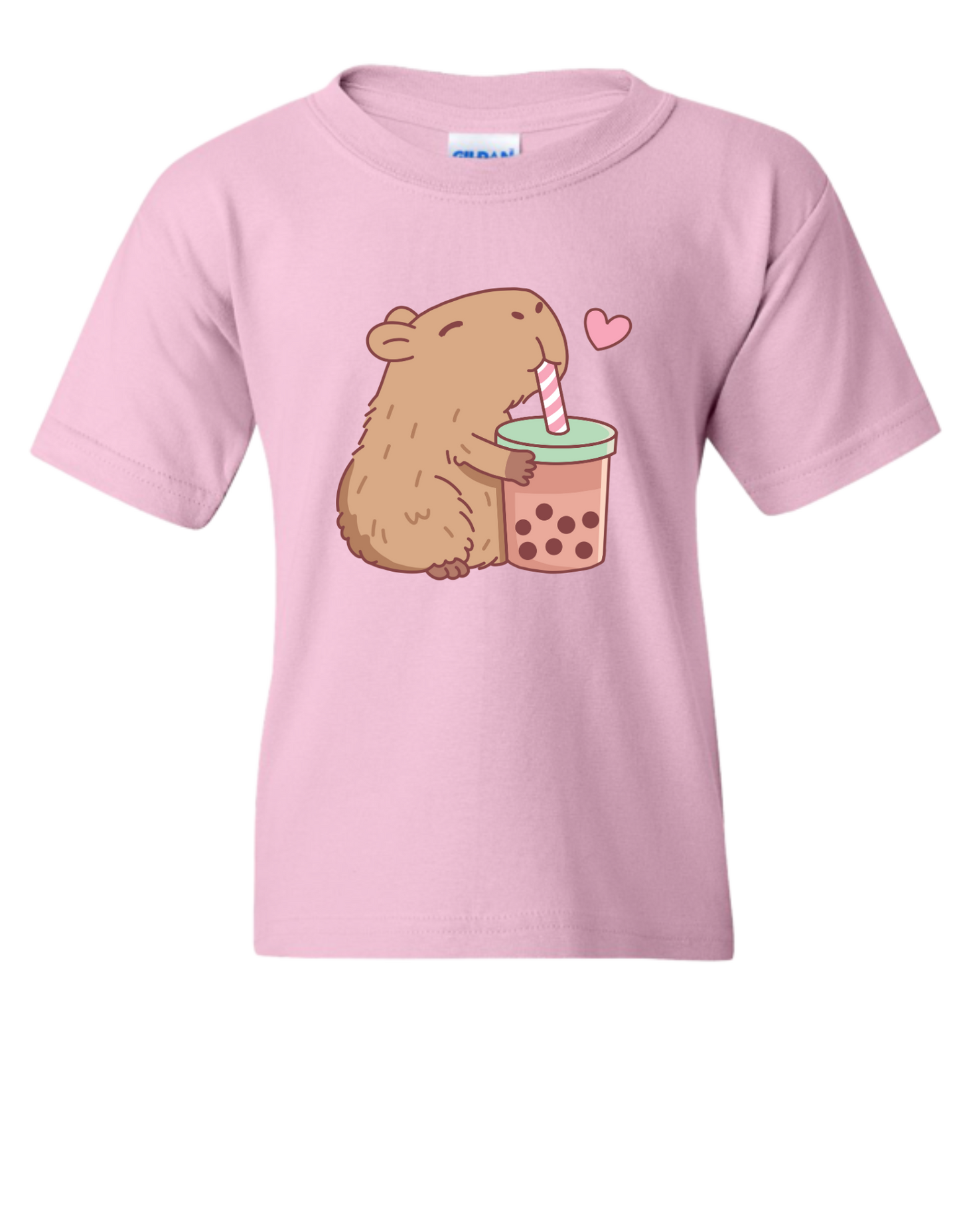 Love Capybara Youth Tshirt