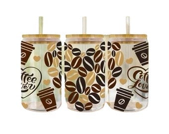 Coffee Lover Glass Tumbler